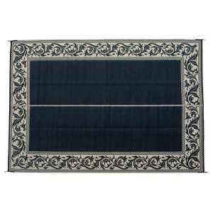  Mings Mark RD1 Black/Beige 6 X 9 Classical Mat 