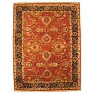    9x11 Hand Knotted India India Rug   91x1111: Home & Kitchen