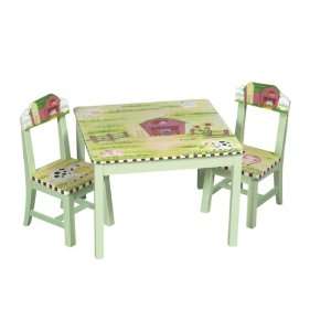  WMU Little Farm House Table & Chair Set: Everything Else