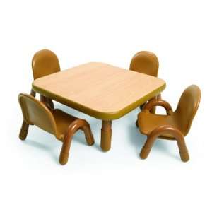  Angeles Toddler Table & Chair Set NATURAL: Toys & Games