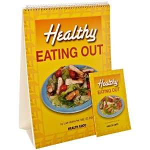3B Scientific W43218 Healthy Eating Out Flip Chart, 12 Length x 17 