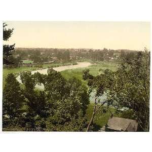  River Wye from Parade,Ross on Wye,England,1890s