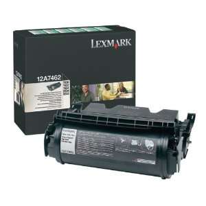  NEW Lexmark OEM Toner 12A7462 (1 Cartridge) (Mono Laser 