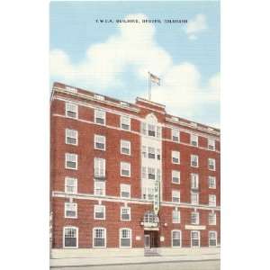  1940s Vintage Postcard YWCA Building   Denver Colorado 