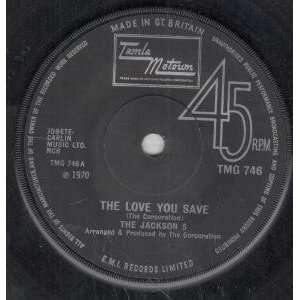  LOVE YOU SAVE 7 INCH (7 VINYL 45) UK TAMLA MOTOWN 1970 