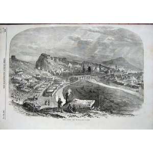  1855 View City Kars Town Houses Mountains Fine Art: Home 