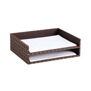 The Container Store Sloan Stackable Letter Tray:  Home 