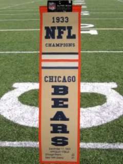   1933 NFL Champs   December 17th 1933   Wrigley Field   Chicago Bears