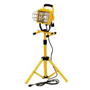  GreatLite 32771 500 Watt Halogen WorkLight Tri Pod, Yellow 