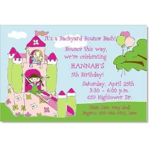  Bounce This Way Pink Invitations: Health & Personal Care