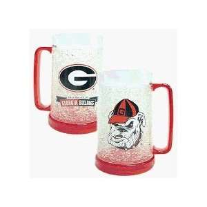   Georgia Bulldogs NCAA Crystal Freezer Mug by Duck House Sports: Sports