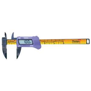 Thomas 3417 Traceable Digital Caliper, Carbon Fiber, 0 4 Range, +/ 0 