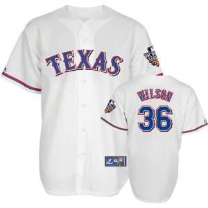 Wilson Youth Jersey: Texas Rangers #36 Home Youth Replica Jersey 