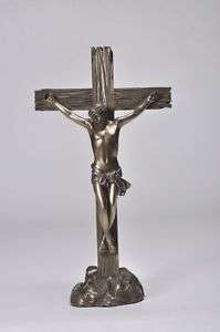 The Crucifix Of Jesus Christ Bronze Statue Decoration  