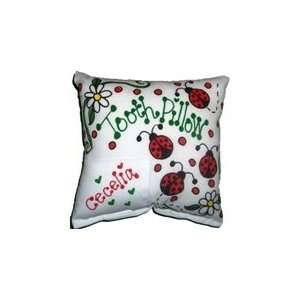  Personalized Tooth Fairy Pillow Ladybugs