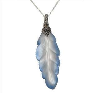  ALEXIS BITTAR   Feather Pendant Necklace Jewelry