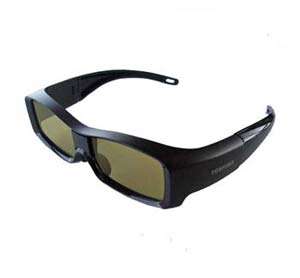 Active Shutter 3D glasses designed to work with Toshiba 3D TVs. Click 