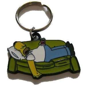  3D Metal Keychain THE SIMPSONS   HOMER (Couch Potato 