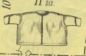 Journal DEMOISELLE PATTERN Feb,1863  DOLL garments  