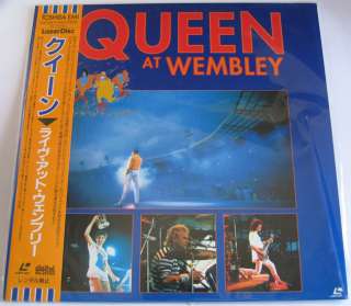 JAPAN LD QUEEN Live in WEMBLEY 1986 Freddie Mercury  