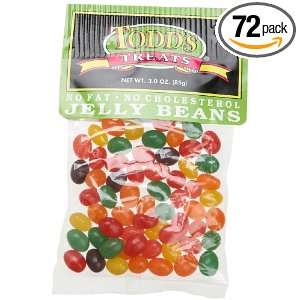 Todds Treats Jelly Beans, 3 Ounce Bags: Grocery & Gourmet Food