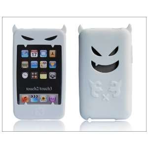   : Devil Silicone Cover Case for iPod Touch 2ND 3ND White: Electronics