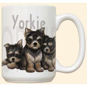  15oz Ceramic Coffee Mug   Yorkie Puppies: Everything Else