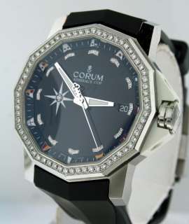 Corum Admirals Cup Competition 40 with Diamonds $11,200.00 NEW 