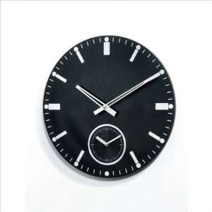    Verichron Wooden Dual Panara Clock Cool Black