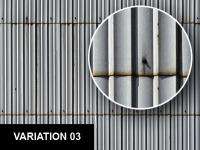 0455 Industrial Metal Siding Texture Sheet (Sheets or PDF Download 