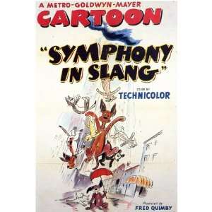  Symphony in Slang (1951) 27 x 40 Movie Poster Style A 