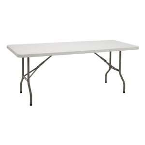 Blow Molded Folding Table 30 W x 72 L:  Home & Kitchen
