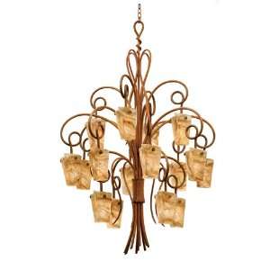 Kalco Lighting 4299 Tribecca 16 Light Chandeliers in Tuscan Sun (Tn)