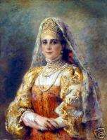 Imperial Russian Print Grand Duchess Zinaida Yusupov  