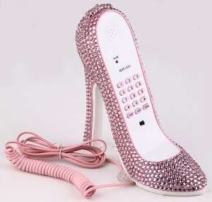 High Heel Shoes Shape Novelty Telephone J0801 1  