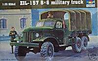 Trumpeter 1/35 Soviet ZIL 157 6X6 Military Truck NIB  