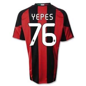  AC Milan 10/11 YEPES Home Soccer Jersey
