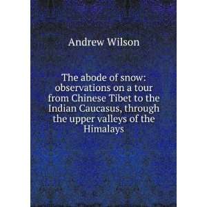   , through the upper valleys of the Himalays Andrew Wilson Books