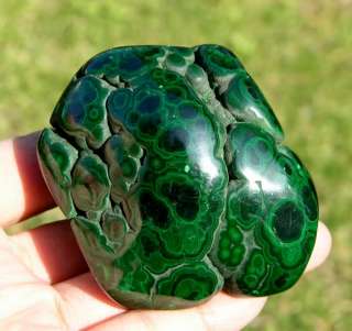 Ozs Green MALACHITE Crystal Chatoyant Rough Polished  