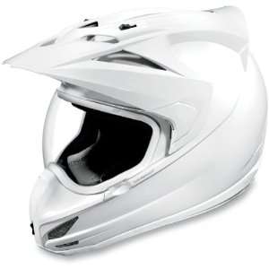   Full Face Motorcycle Helmet White Extra Large XL 0101 4757: Automotive