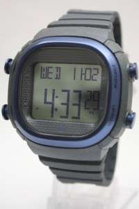 New Adidas Seoul Gray Blue Digital Chronograph Men Oversize Date Watch 