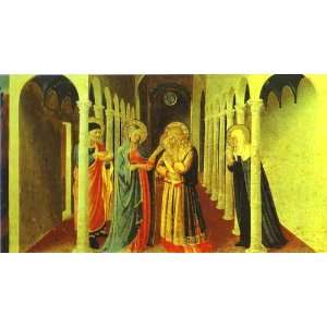  Hand Made Oil Reproduction   Fra Angelico   50 x 28 inches 