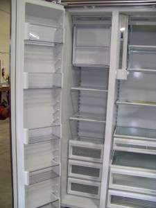 SOLD  SUB ZERO 680/S 42 STAINLESS WATER/ICE DISP REFRIGERATOR 