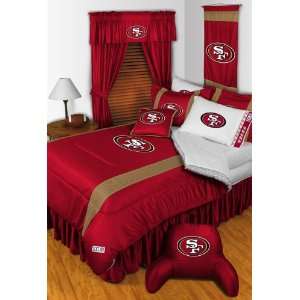   San Francisco 49ers NFL /Color Deep Claret Size Twin: Home & Kitchen