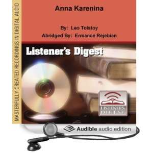  Anna Karenina (Audible Audio Edition) Leo Tolstoy 