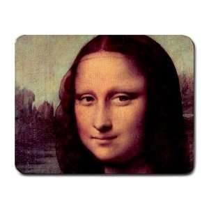  Mona Lisa Detail By Leonardo Da Vinci Mouse Pad: Office 