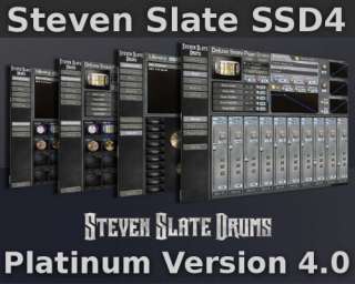 Steven Slate Drums Platinum 4.0 SSD4 Virtual Instrument Sample Library 