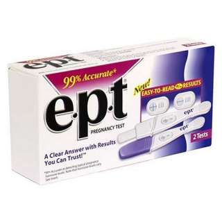  E.P.T Pregnancy Test, 2 Count Boxes (Pack of 2)