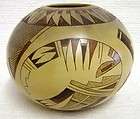 MUSEUM QUALITY HOPI INDIAN POTTERY VASE BY IRMA DAVID  