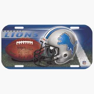 NFL Detroit Lions High Definition License Plate **:  Sports 